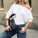 Women's Clothing Y2K Women's Off-Shoulder Top Sexy Hot Girl Spring Summer New_ecoleips.com