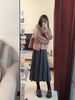 Korean Style Coat For Petite Women, Autumn And Winter New Fashionable Chic Unique Short Woolen Blazer Jacket_ecoleips.com
