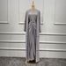 Voya Women's Solid Color Base, Outer Skirt, Three Piece Set, Inner Long Skirt, Outer Skirt With Skirt Circumference_ecoleips.com