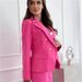 Women's Clothing Spring And Autumn New Solid Color Fashion Casual Suit Short Autumn Jacket For Women_ecoleips.com