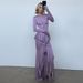 Women's Clothing Spring And Summer New Sexy Backless Ladies Long Skirt Elegant Ruffle Slit Slim Dress_ecoleips.com
