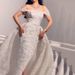 Women's Clothing Short Sleeved Sequined Swing Evening Dress New_ecoleips.com