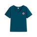 Women's Printed Short-Sleeve Tee - Breathable Round Neck Top For Spring & Summer Style-H_ecoleips.com