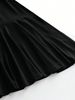 2026 Pure Passion Windy Dew Collarless Dress - Summer New Style - V-Neck High-Waist Short Skirt_ecoleips.com