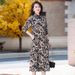 Fashionable Autumn-Winter Cheongsam Dress Plus-Size Mothers, Concealing The Belly, Elegant Long Over-the-Knee Skirt For_ecoleips.com