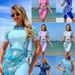 Aria Basics New European And American Cross-border Long-sleeve Two-piece Swimsuit For Women, Diving Surfing Suit, Bikini Swimwear_ecoleips.com