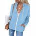 Oversized Zip-Up Hoodie With Drawstring & Pockets – Unisex Heavyweight Polyester Pullover, Streetwear Casual Coat For Women & Men_ecoleips.com