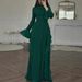 Cross-border 2026 New Model European And American Women's Elegant Casual High-waisted Solid Color_ecoleips.com