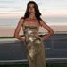 Elegant Backless Sequined Long Dress With Suspender Straps – Glamorous Evening Gown For Women_ecoleips.com