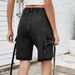 Women's Clothing Women's Summer New Fashion Washed Denim Workwear Shorts_ecoleips.com