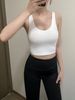 Luludarling Women's Padded Sports Bra Camisole U Shaped Back Strap Yoga Nude Summer Beautiful New Arrival_ecoleips.com