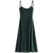 European American Foreign Trade French Retro Girlish Style Vacation Dress With Waist-cinching, Slimming, Tie-dye, Side_ecoleips.com