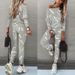 2025 Autumn New Women's Letter Print Sleeve Long Pants Casual Set 5101_ecoleips.com
