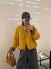 girl 2025 Autumn Winter New Stand Collar Jacket For Women Korean Style Unique Design Solid Color Versatile Fashionable Cotton_ecoleips.com