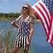 Summer Women's Overalls US Independence Day Flag Print European And American Style Couple Matching K367_ecoleips.com