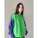 Chic, Beautiful, Fashionable, Color-blocked, New Winter Clothing, Casual Style, High-end Feel, Women's Sweatshirt ZQ7057_ecoleips.com