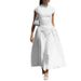 2026 Spring New Women's Clothing: Cross-Border European And American Dress, French Polka Dot Round Neck, Waist-Cinching,_ecoleips.com