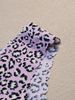 Leopard Print Color Series Women's Casual Suit 10 Pack Seams Hoodie And Sweatshirt Set_ecoleips.com
