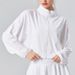 K Stand Up Collar Pocket Cool Sun Protection Clothing, UV Resistant Women's Outdoor Sports And Fitness Jacket, Loose And Breathable Casual Top_ecoleips.com