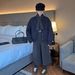 girl 2025 Korean Style Autumn Winter New Matching Scarf Women's Short Top Coat Round Neck Jacket Cotton Clothing_ecoleips.com