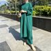 Muslim Plus Size Women's Clothing Loose Elegant Commuter Long Two-Piece Set Autumn Outfit_ecoleips.com