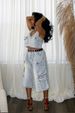 Women's Distressed Denim Shorts Street Style Washed Multi-Pocket Casual Cotton Jeans Spring/Autumn Summer_ecoleips.com