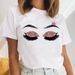 Women's Plus Size Foreign Trade Cute Cartoon Trendy Retro Casual Short Sleeve T-Shirt_ecoleips.com