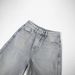 Women's Gray Wide-leg Jeans, 2026 Spring New Style, High-waisted, Casual, Loose, Drapey, Straight-leg, Elegant For_ecoleips.com