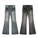 Women’s Clothing Brand Street Fashion Denim Flared Slim Fit Women's Hot Girl Jeans_ecoleips.com