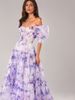 K New Women's Off-Shoulder Fashion Ethereal Long-Line Evening Gown Dress_ecoleips.com