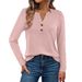 Women's Long Sleeve T-Shirt V-Neck Casual Loose Top Spring/Autumn Fashion European And American Style Cross-Border Clothing_ecoleips.com