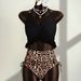 Women's Leopard Print Two Piece Swimsuit High Waisted Halter Top Bikini Set Style New Summer Sexy_ecoleips.com