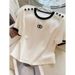 Women's Clothing High Grade White Sportswear Suit For Women Summer 2024 New Popular Age Reducing Western Style Casual Fashion Two Piece Suit_ecoleips.com