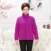 Spring Autumn Thickened Zipper Cardigan Fleece Jacket Mothers, Casual Versatile Ultra-Light Women's Clothing For_ecoleips.com