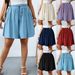 Women's plus Size Solid Color Shorts Versatile Fashionable Summer Clothing European And American Style 2026 in Stock Six Colors_ecoleips.com