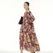 Verve 2025 Spring New Long Sleeve Cake Plus Size Women's Loose Slimming Dress 5392-859_ecoleips.com