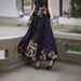 New Chinese-style Improved Horsehair 2024 New Ethnic Style Heavy Embroidery Half With Elastic Waist A-line Long Skirt_ecoleips.com