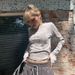 Y2K Women's Printed Long Sleeve T-Shirt round Neck Pullover Casual Fashion Street Style Top European And American Summer Retro_ecoleips.com