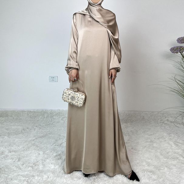 Women's Sleepwears Loose Long Skirt Dress_ecoleips.com