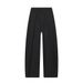 Women's High-Waisted Pleated Wide-Leg Pants – Polyester Office Trousers With Front Draping, Minimalist Comfort For Work & Weekend (Colors A-F, XS-L)_ecoleips.com