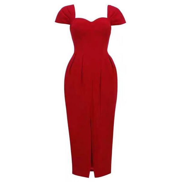 Exclusive Cross-border Supply For Amazo: Sprig/Summer Desiger Strapless Corset Dress, Slim-fit, Elegat Socialite_ecoleips.com