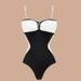 Women's Clothing Printed Fashion Design Hot Spring Swimsuit One Piece Two Piece Suit_ecoleips.com