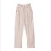 Women's Clothing New Large Size Nine Point Suit Pants Straight Suit Pants Fat Girls Cover The Meat And Show Thin Temperament Casual Harem Pants_ecoleips.com
