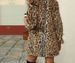 Women’s Long Leopard Print Faux Fur Coat – Suit Collar Plush Jacket, Winter Warm & Stylish_ecoleips.com
