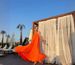 Spring/Summer Women's Elegant Pleated Full Skirt Pullover Button Loose Dress European American Style Best Selling_ecoleips.com