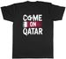 Women's T-Shirts Come On Qatar Supporter Football Fan Mens T-Shirt Tee Gift Top_ecoleips.com