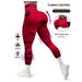 Women's Clothing Yoga Pants Skin Friendly Fit Anti Curling Running Floral Fitness Pants Tight Sports Yoga Pants_ecoleips.com