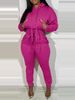Women's Casual Hoodie & Straight Leg Pants Set - Solid Color Pullover Sweatshirt With Lounge Joggers (S-XL)_ecoleips.com