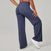 Women's Pilates Straight Yoga Pants Versatile Loose Wide Leg Sports Fitness Running Hip Pants_ecoleips.com