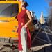 Summer Sexy Slit Maxi Dress Women's Elegant European American Style Vacation Clothing Cross Border Trade 2025_ecoleips.com